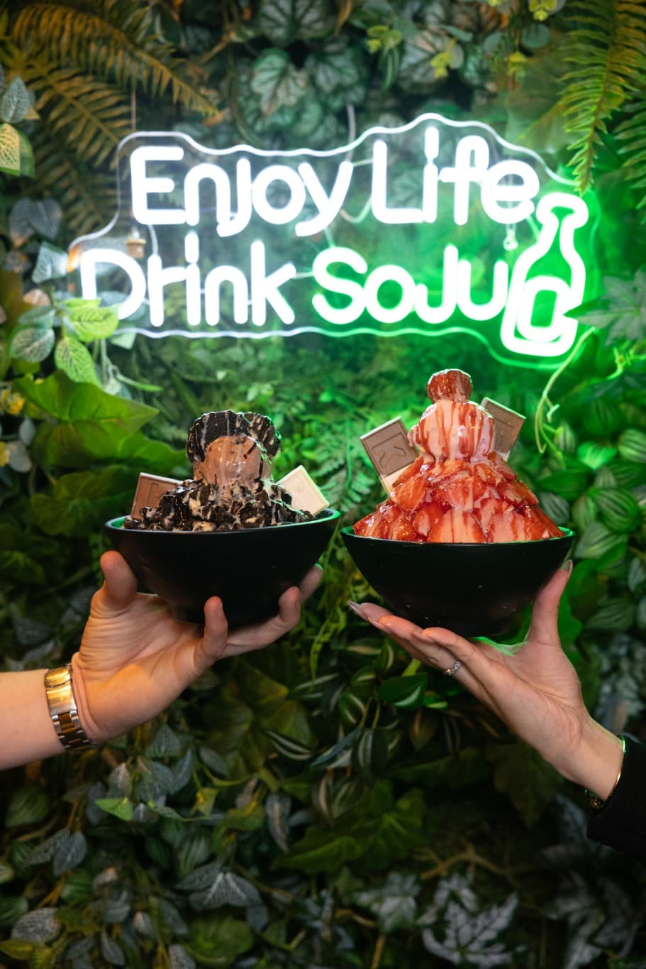 Bingsu dessert bij Ocean Paradise